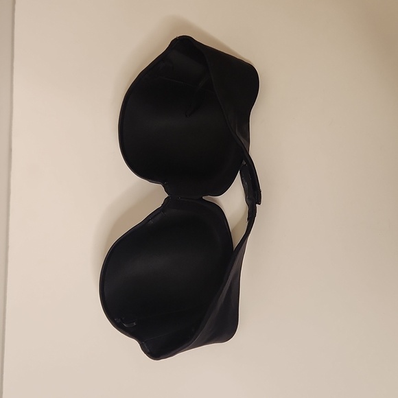 Maidenform Women's Black Underwire Slightly Padded Strapless Bra Size 36B - Picture 3 of 9